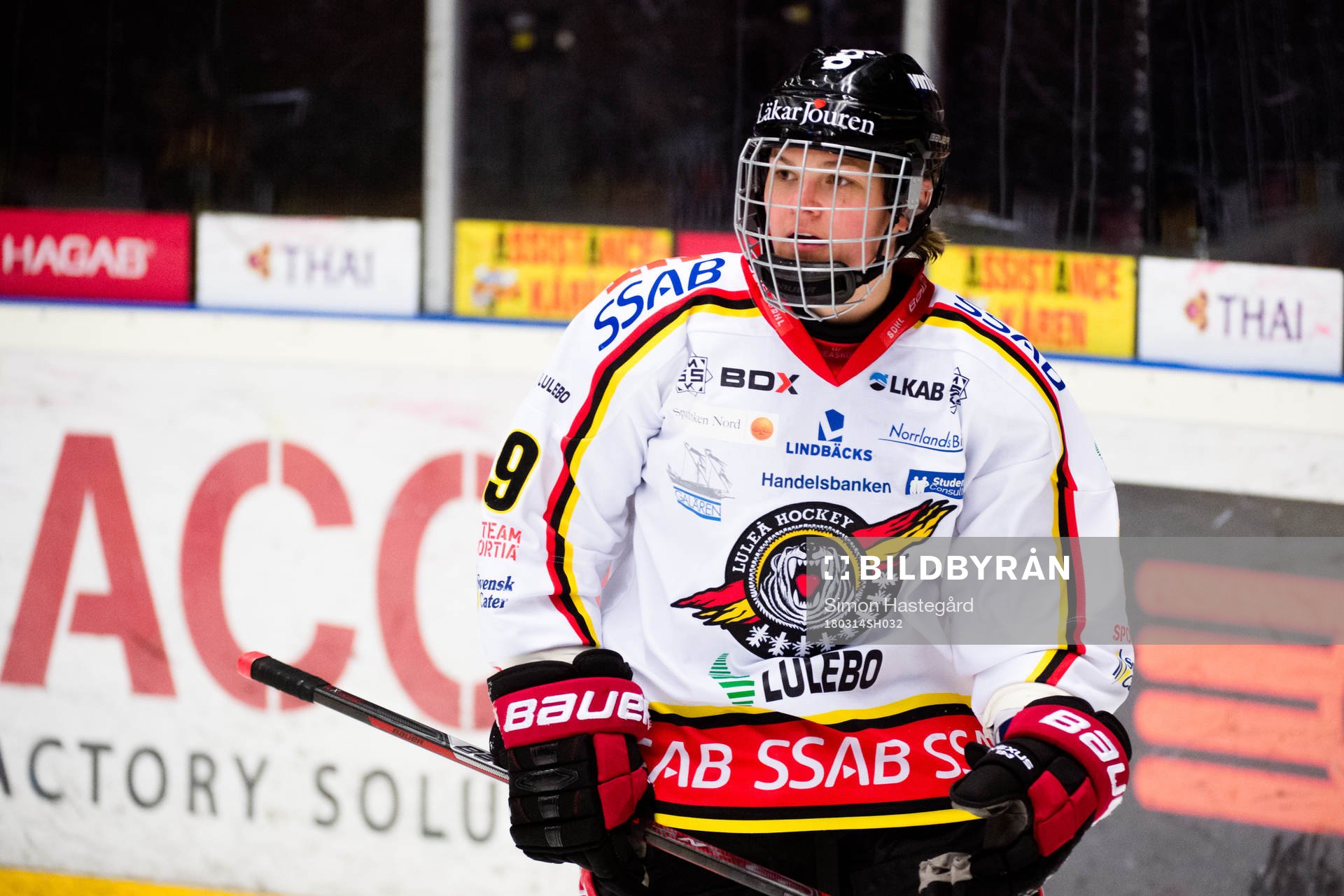 Luleås Jennifer Wakefield jublar