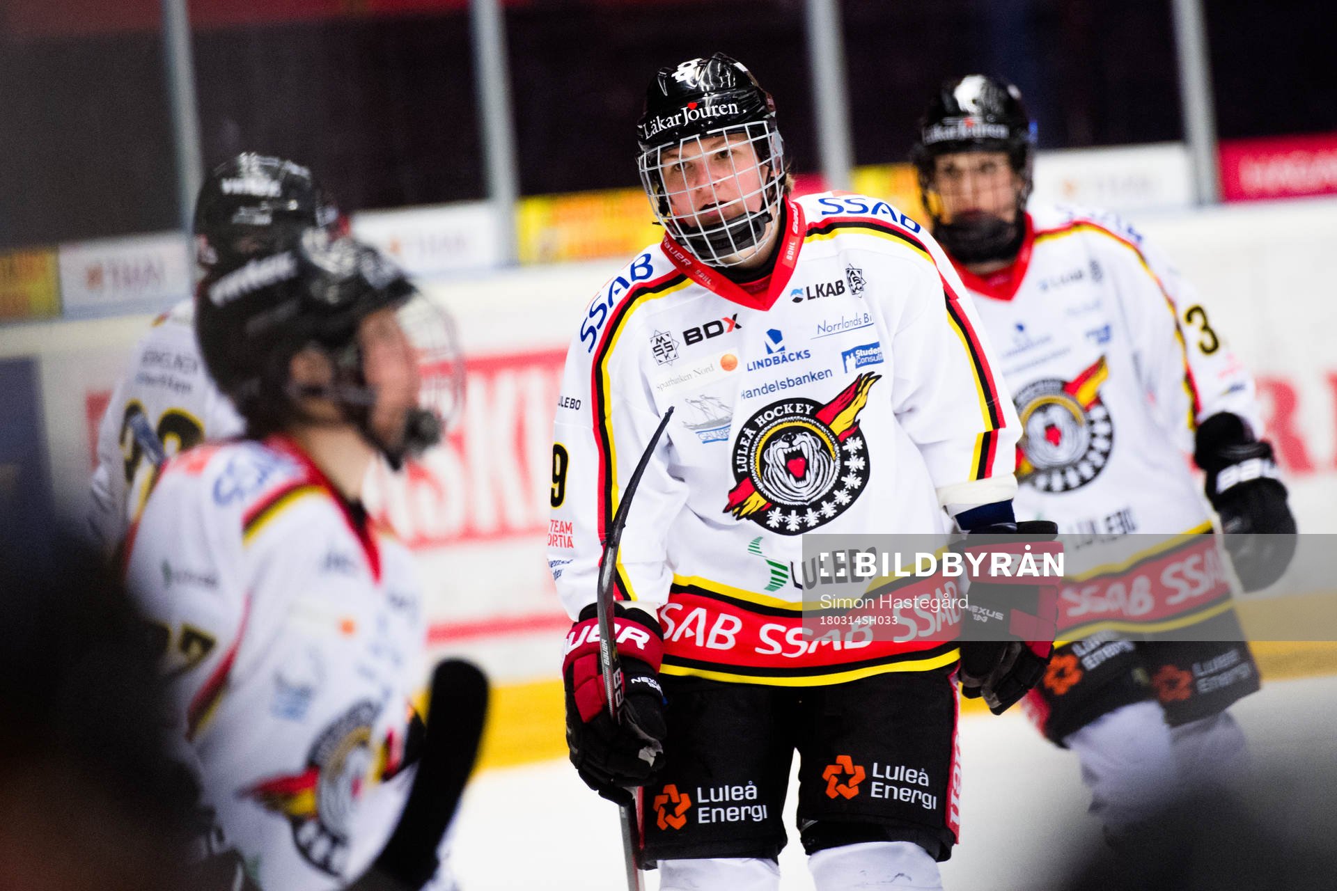 Luleås Jennifer Wakefield jublar