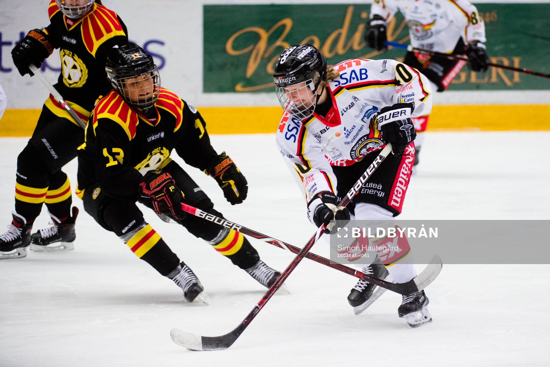 Brynäs Caroline Markström och Luleås Noora Tulus