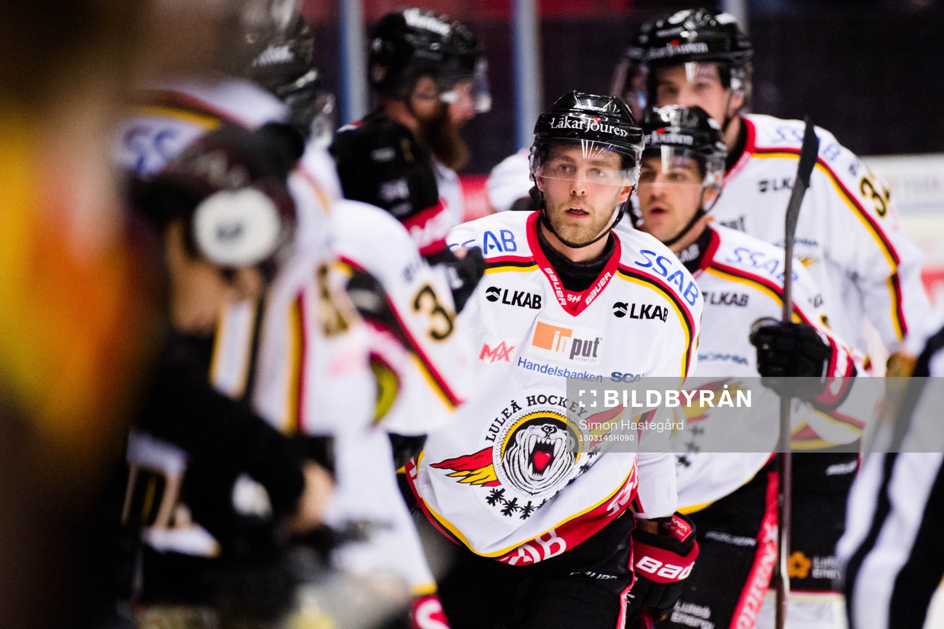 Luleås Patrick Cehlin jublar