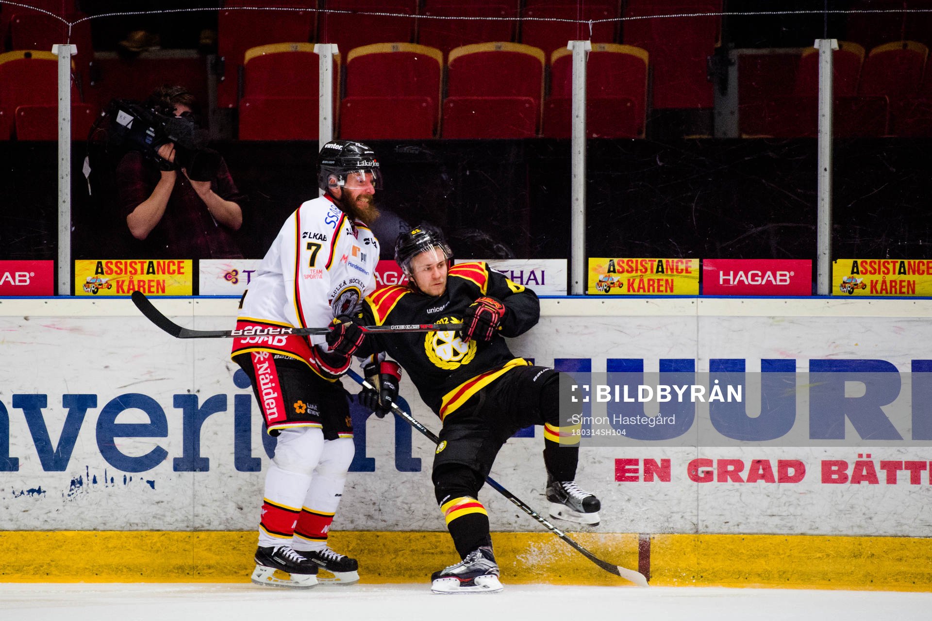 Luleås Jan Sandström och Brynäs Juuso Ikonen
