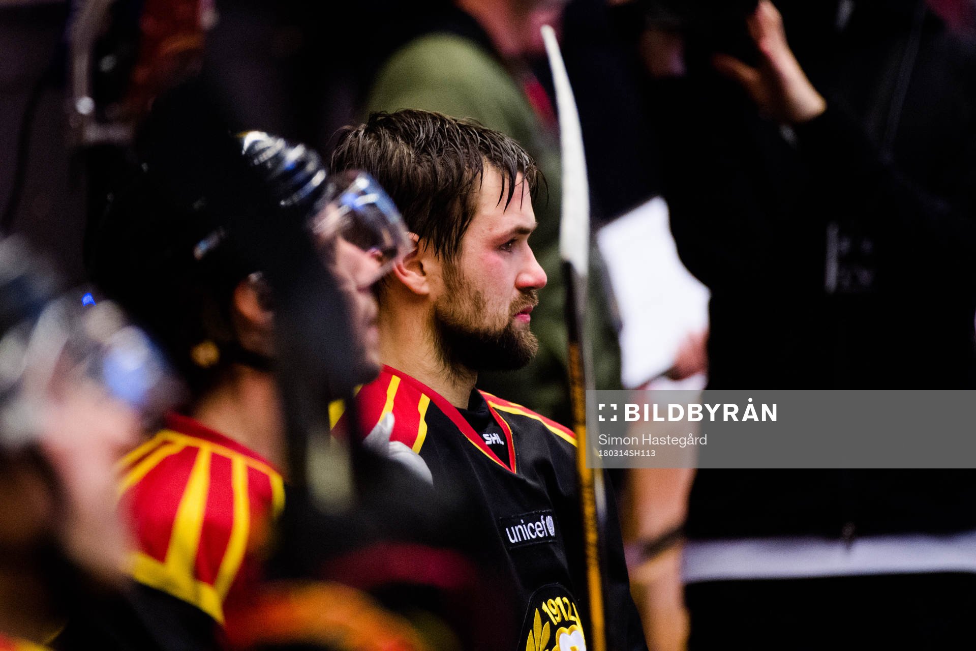 Brynäs Johan Alcén har ont