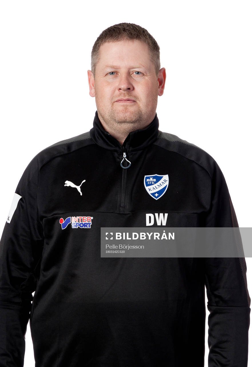 IFK Kalmars målvaktstränare Daniel Ward