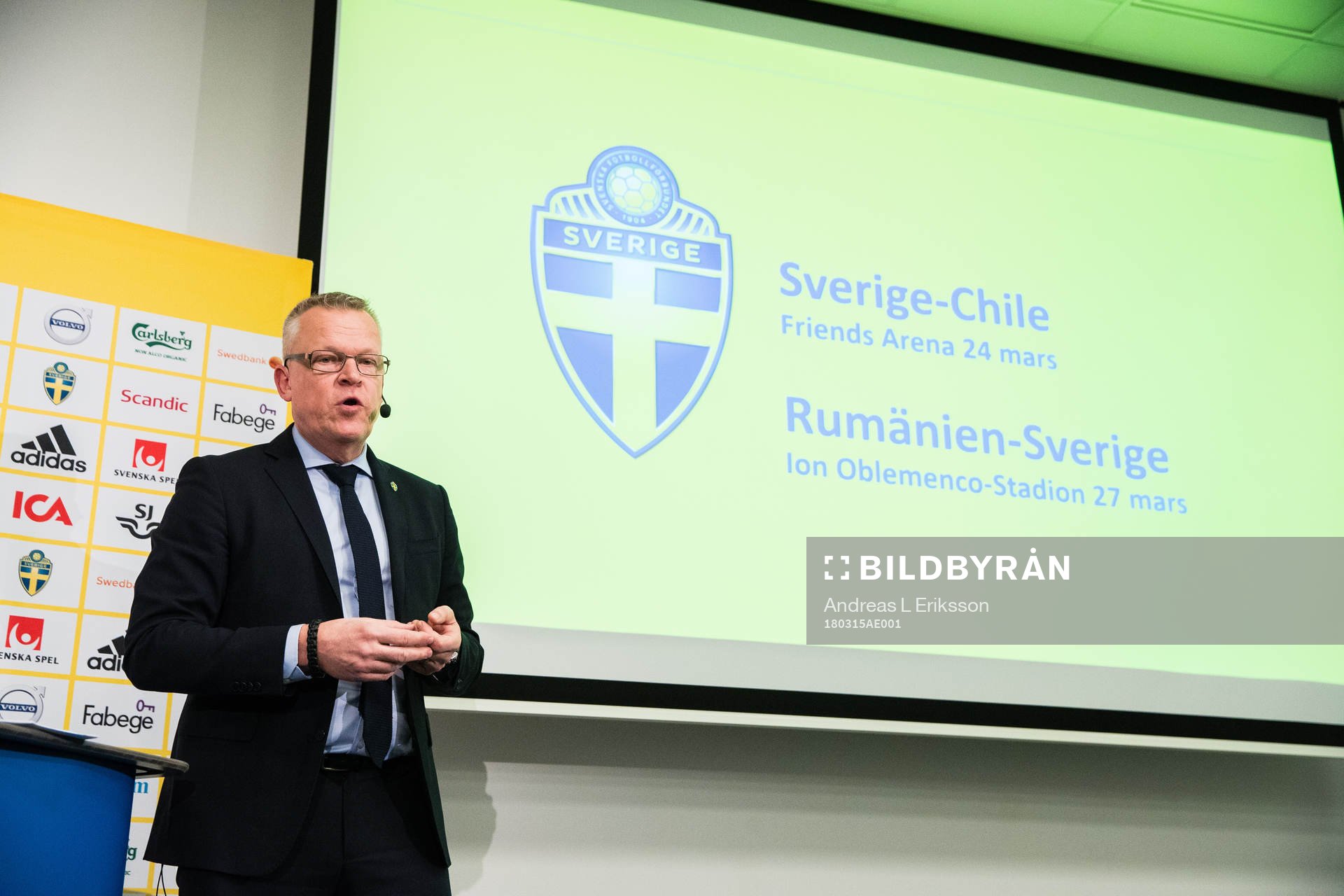 Sveriges förbundskapten Janne Andersson