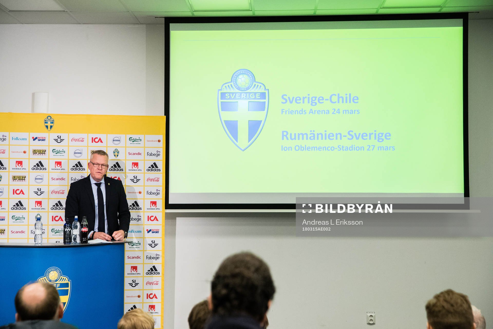 Sveriges förbundskapten Janne Andersson