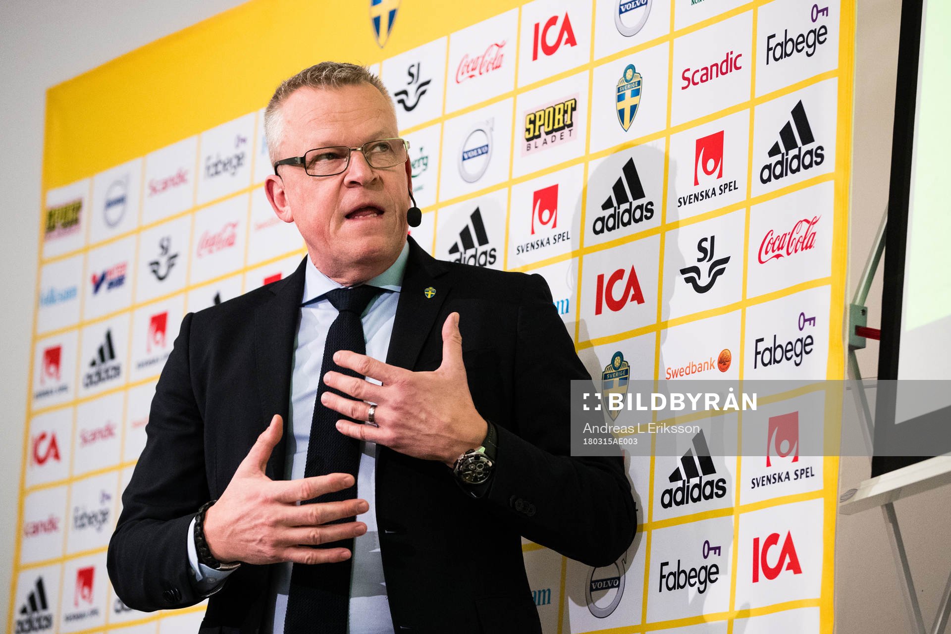 Sveriges förbundskapten Janne Andersson