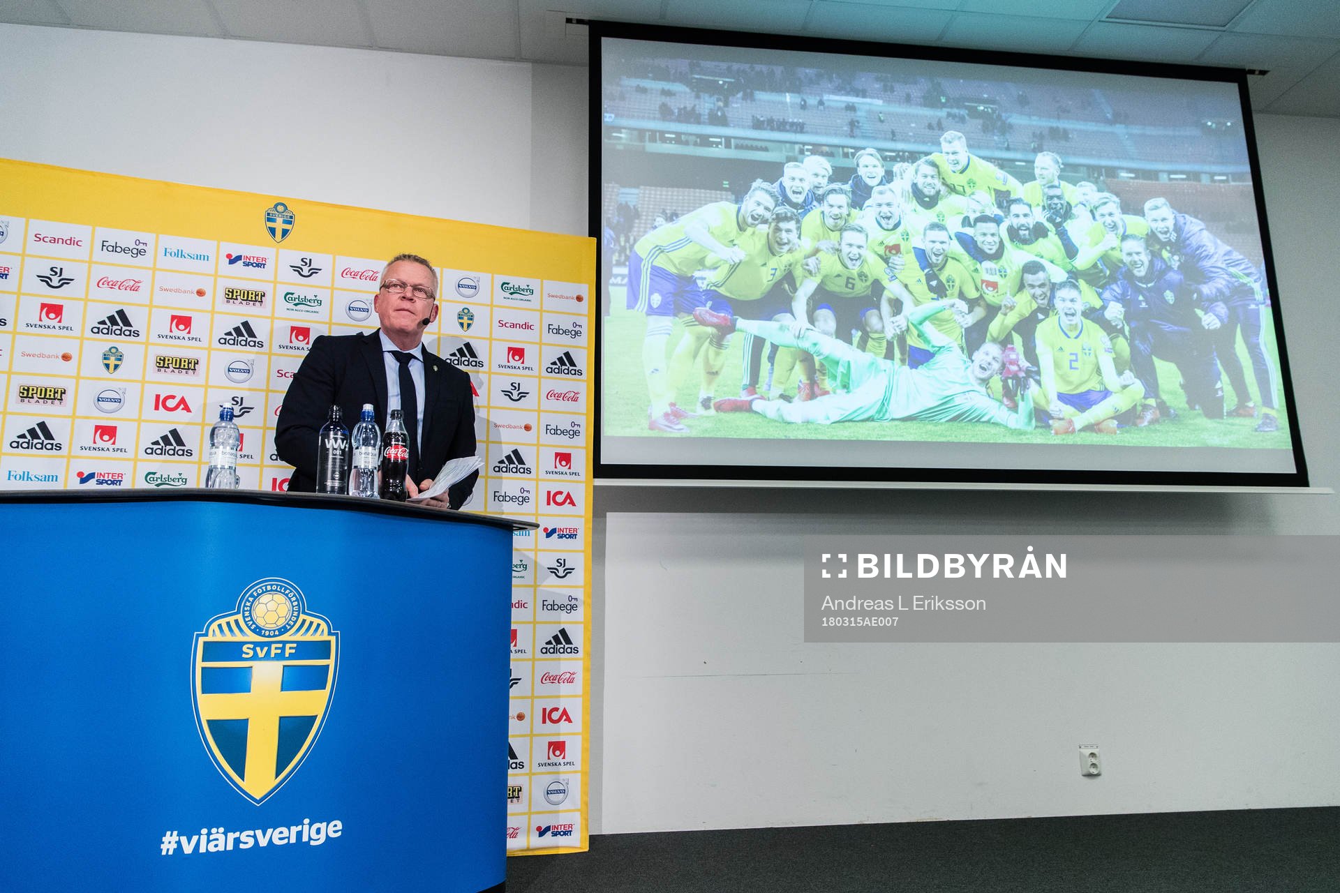 Sveriges förbundskapten Janne Andersson