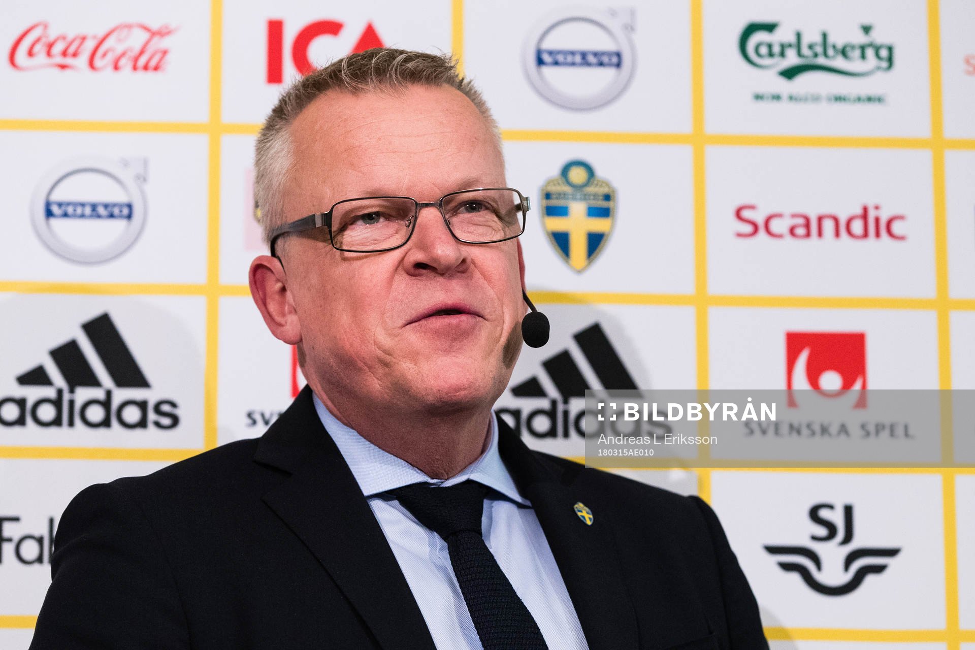 Sveriges förbundskapten Janne Andersson
