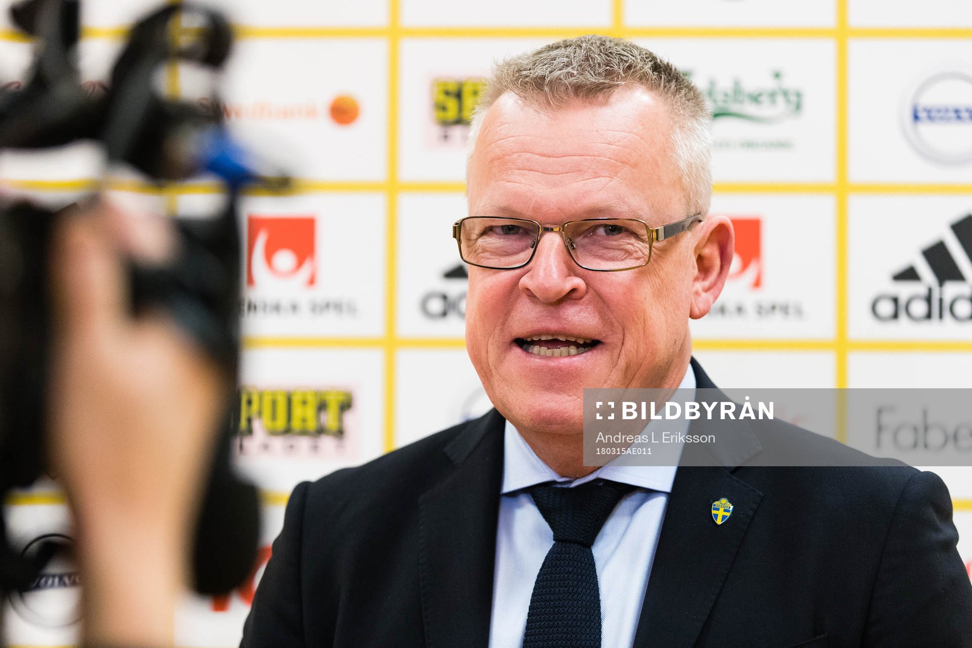 Sveriges förbundskapten Janne Andersson