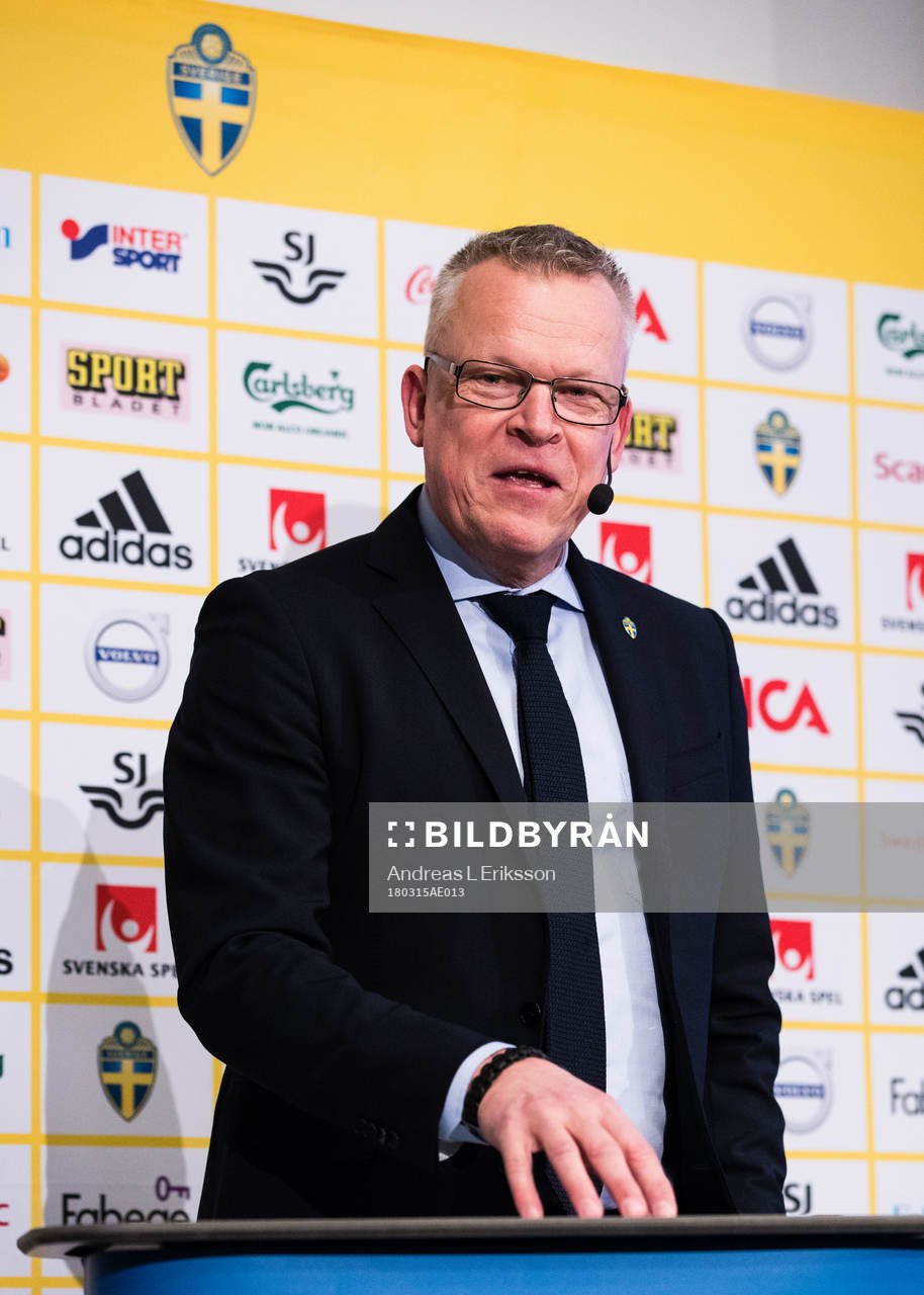 Sveriges förbundskapten Janne Andersson