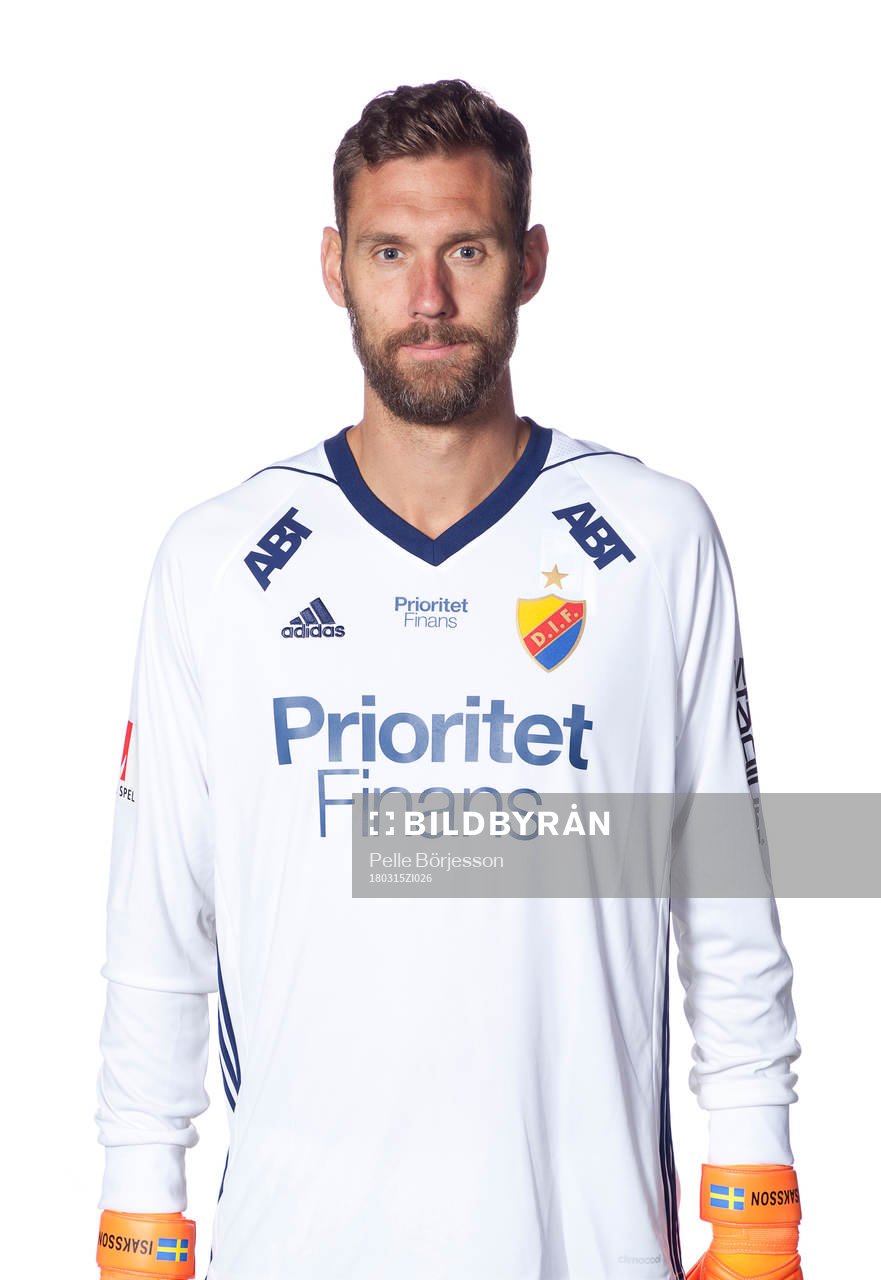 Djurgårdens målvakt Andreas Isaksson