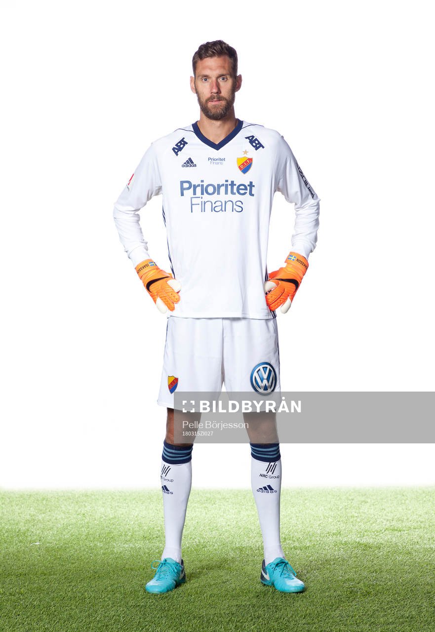 Djurgårdens målvakt Andreas Isaksson