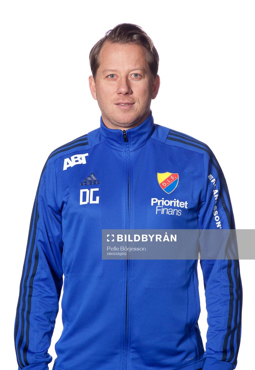 Djurgårdens lagledare Daniel Granqvist poserar för ett porträtt den 20 februari 2018 i Stockholm.
