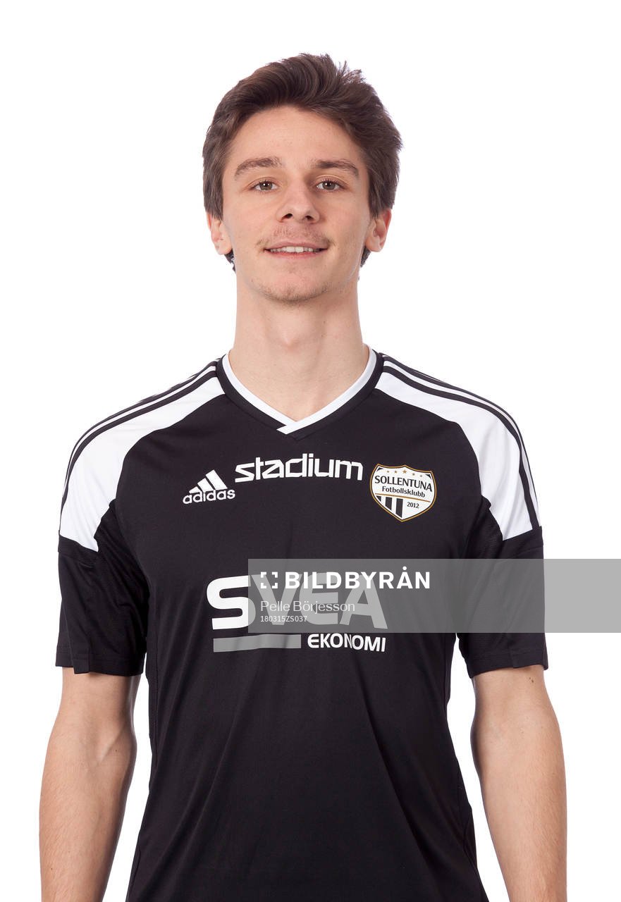 Sollentunas Ludvig Brandimarti poserar för ett porträtt den 15 mars 2018 i Stockholm.