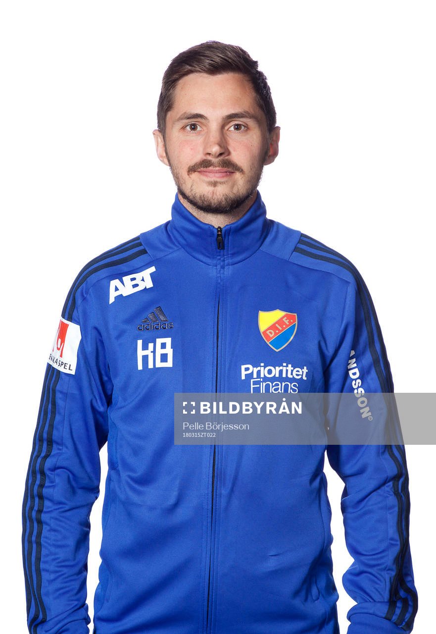 Djurgårdens naprapat Karl Barrling