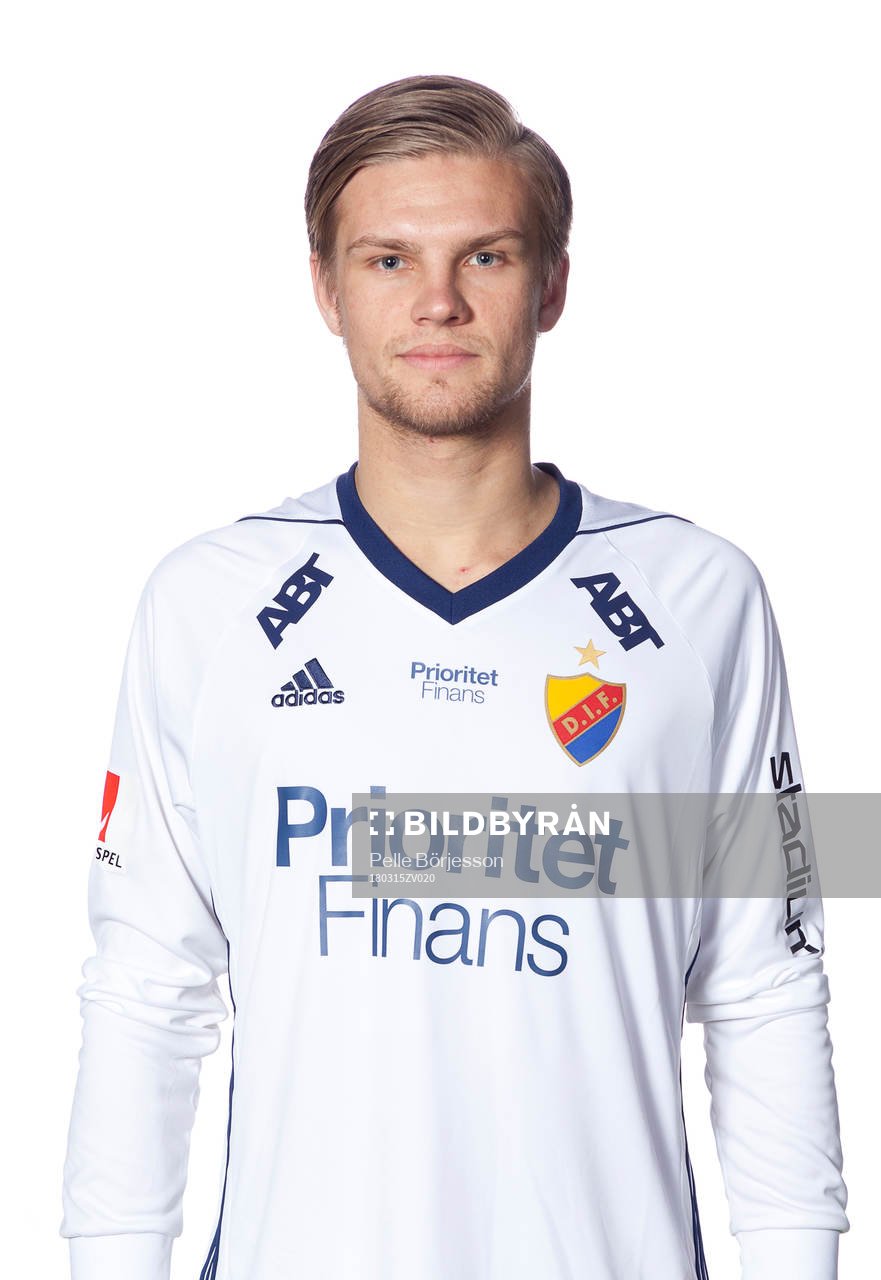 Djurgårdens målvakt Oscar Jonsson