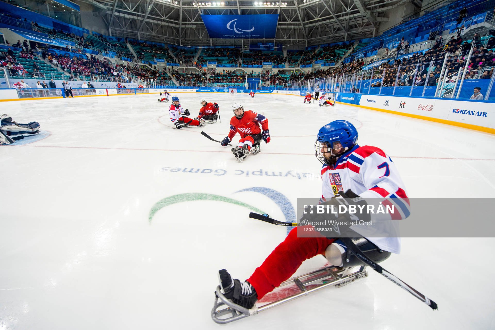 Emil Sørheim of Norway and David Motycka of the Czech