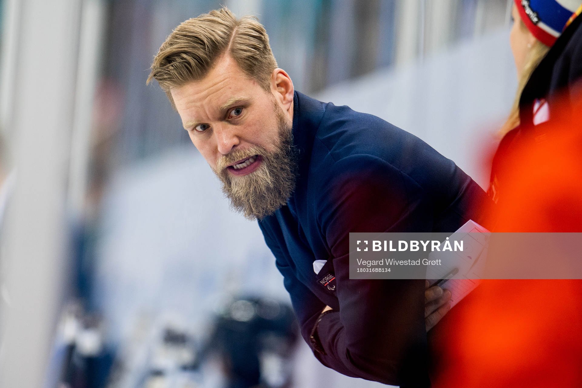 Espen Hegde, head coach of Norway
