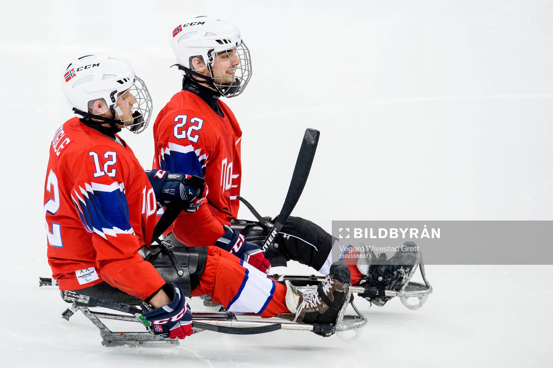 Magnus Bøgle and Audun Bakke of Norway