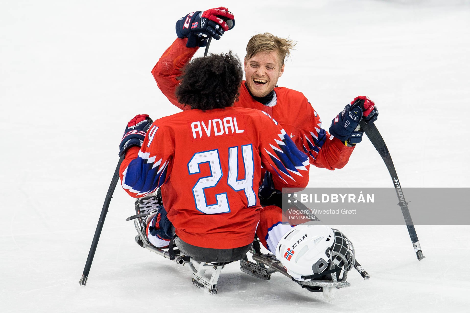 Thommas Avdal and Magnus Bøgle of Norway
