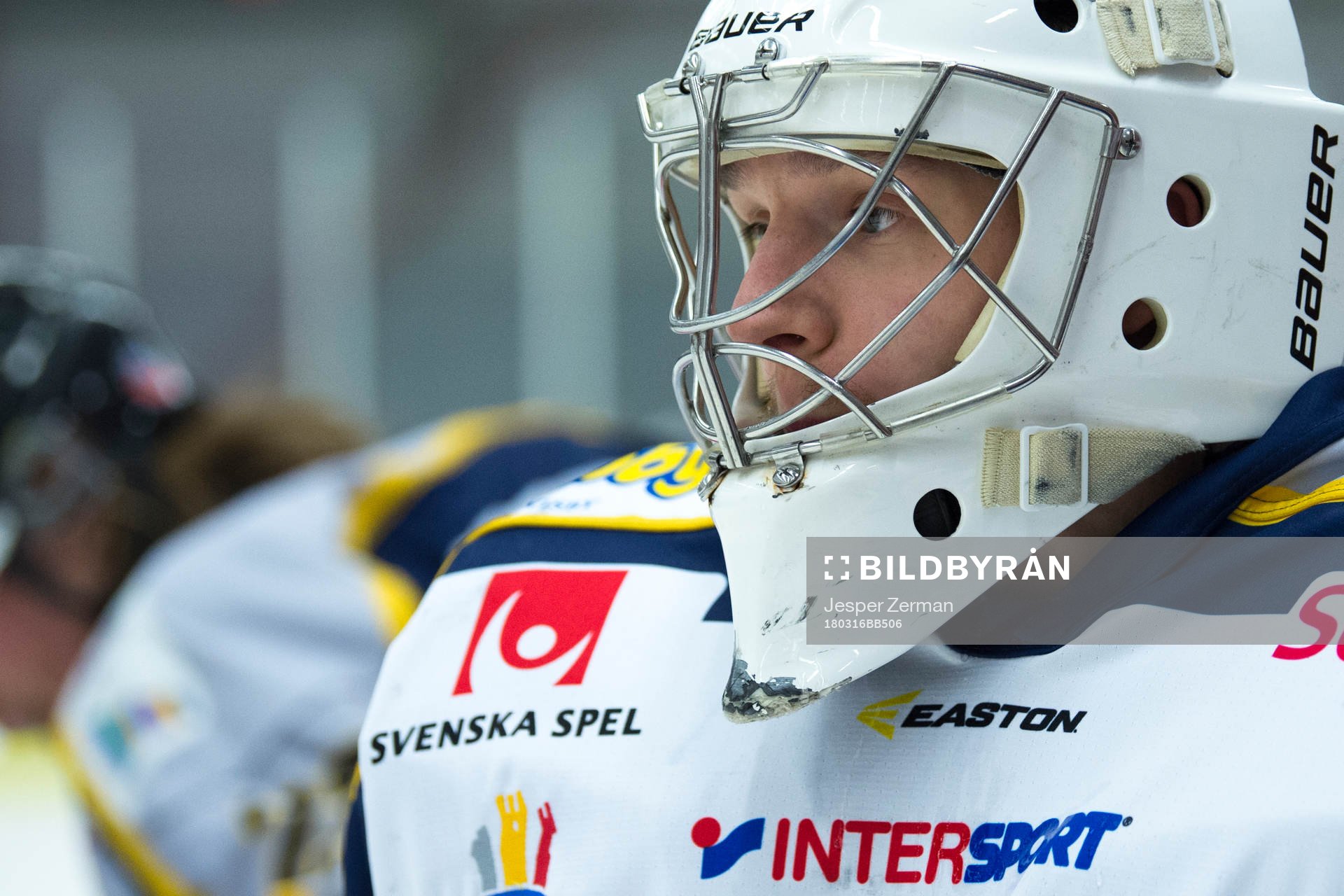 Visby/Romas målvakt Sammy Gustavsson