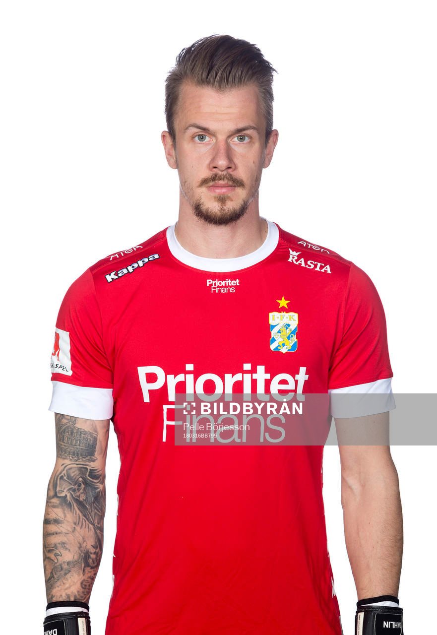 IFK Göteborgs målvakt Erik Dahlin