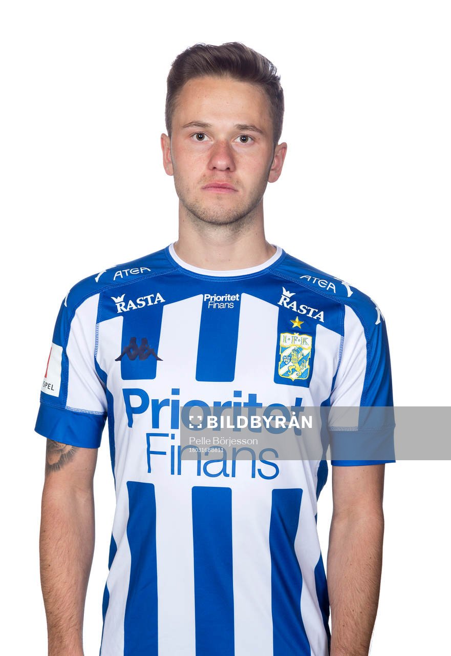 IFK Göteborgs Andreas öhman poserar för ett porträtt den 16 mars 2018 i Göteborg.
