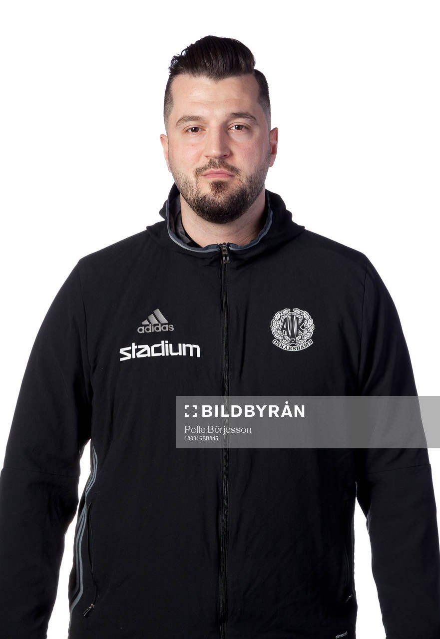 Oskarshamns assisterande tränare Agim Hasani