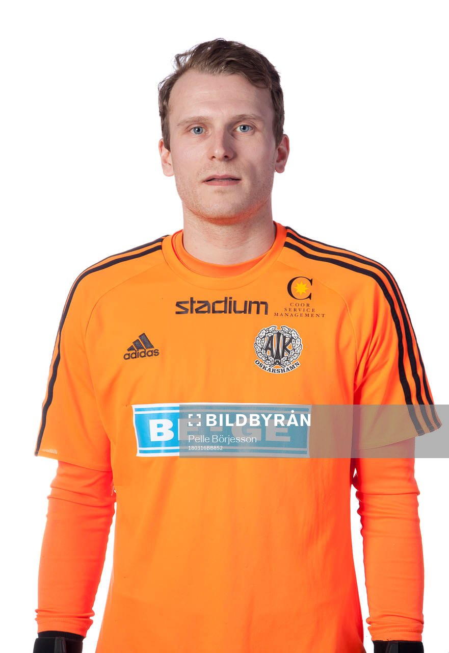 Oskarshamns målvakt David Thorngren