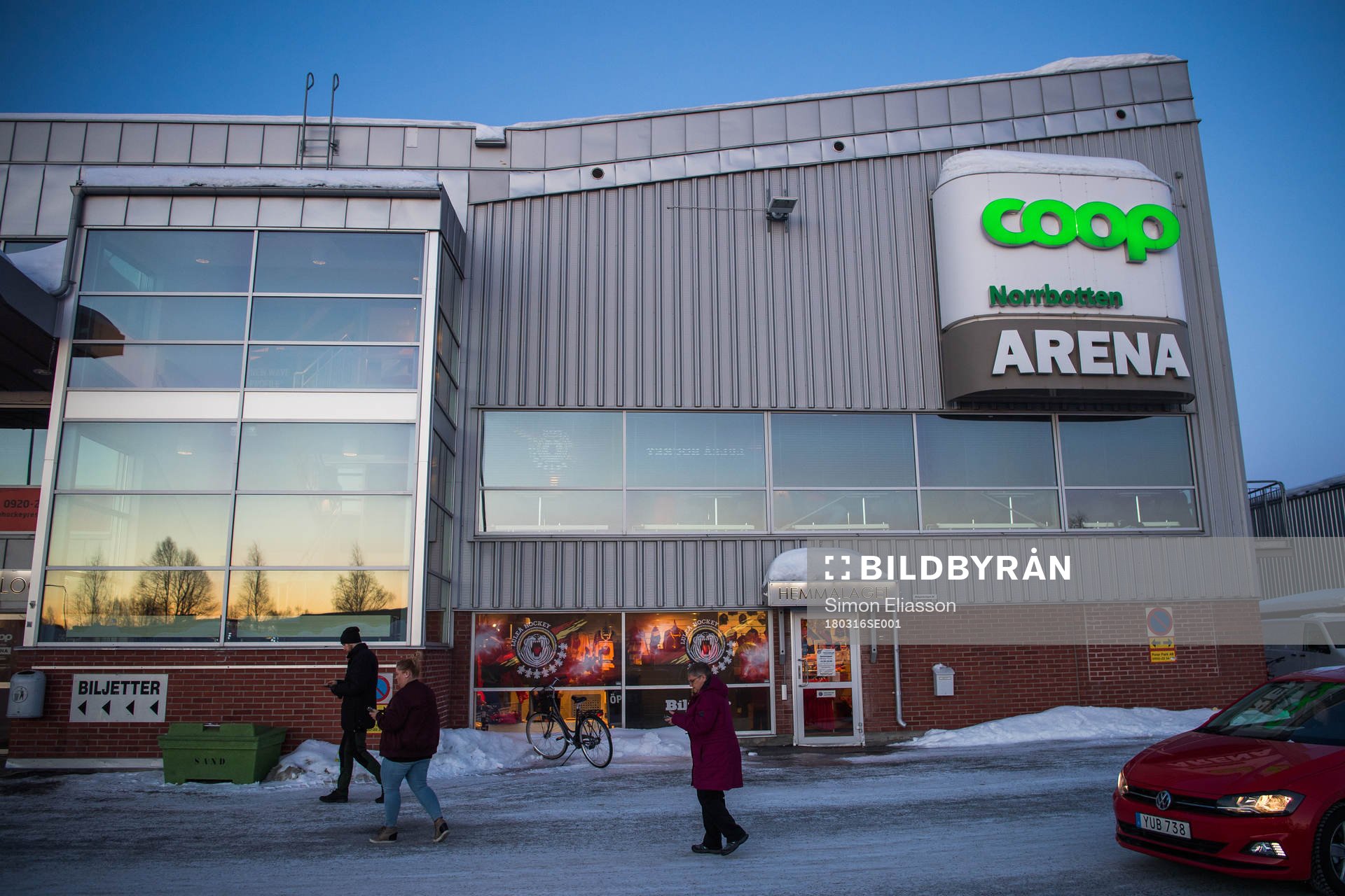 Coop Norrbotten arena exteriört