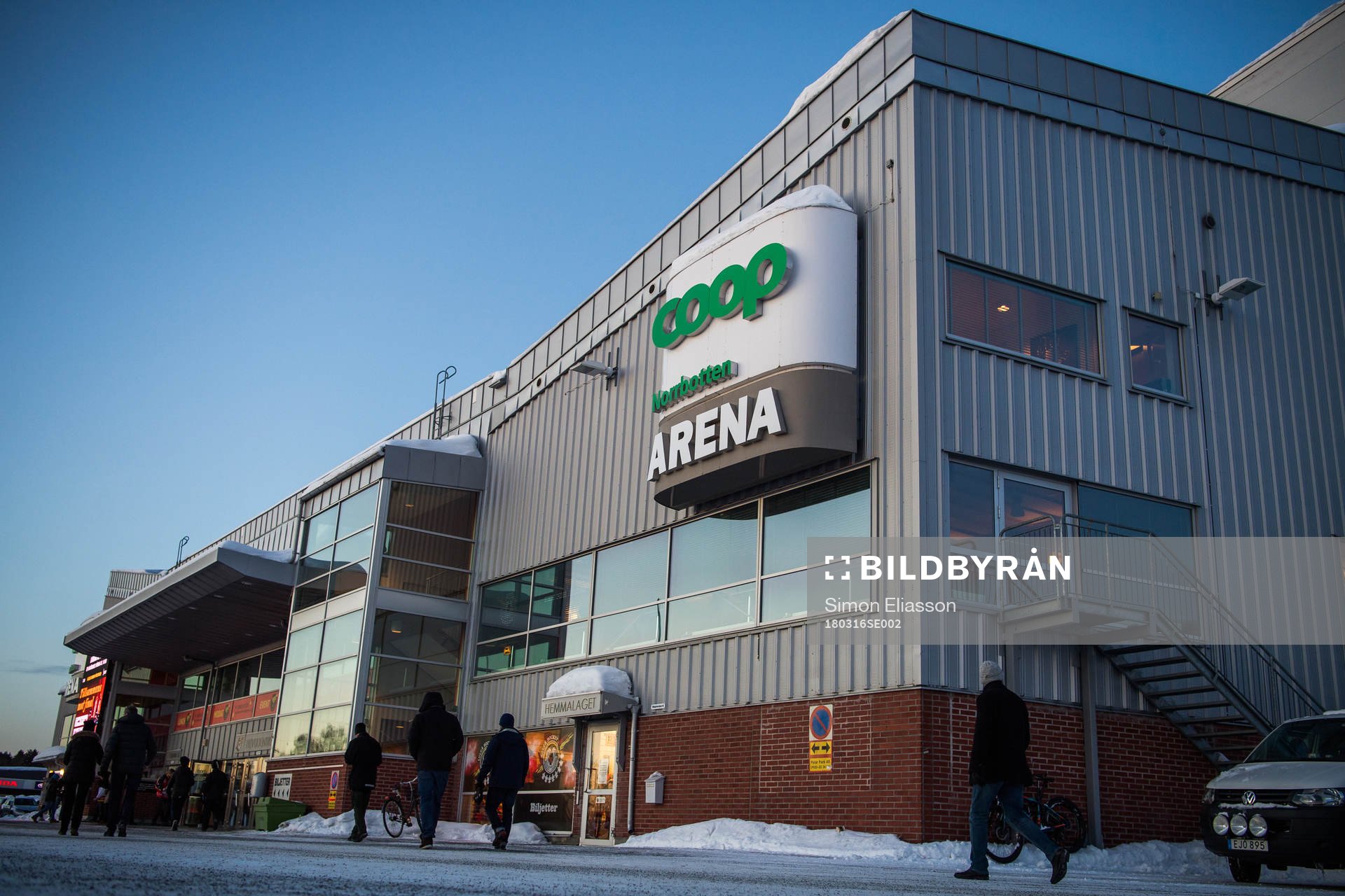 Coop Norrbotten arena exteriört
