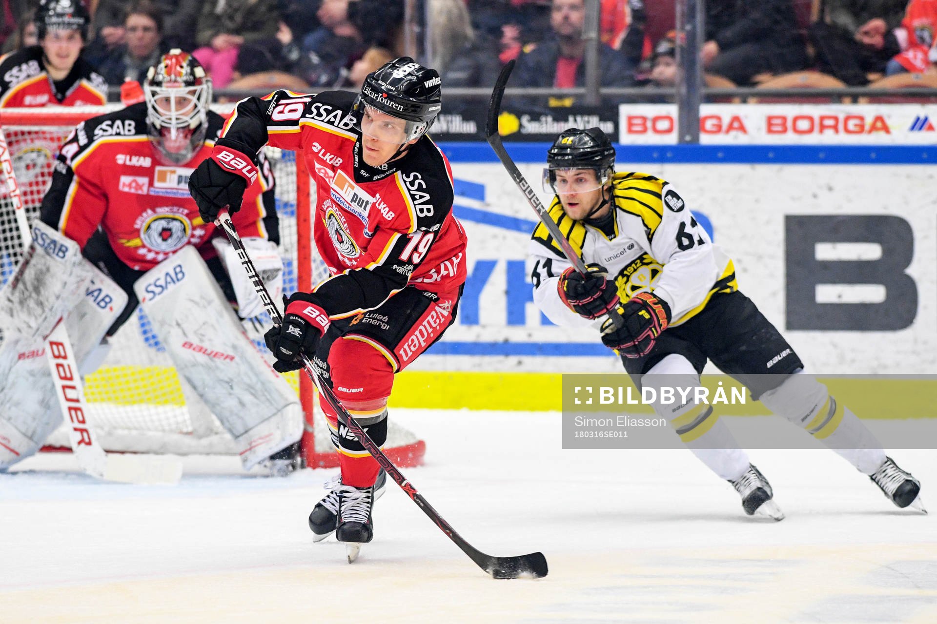 Luleås Joonas Jalvanti och Brynäs Juuso Ikonen