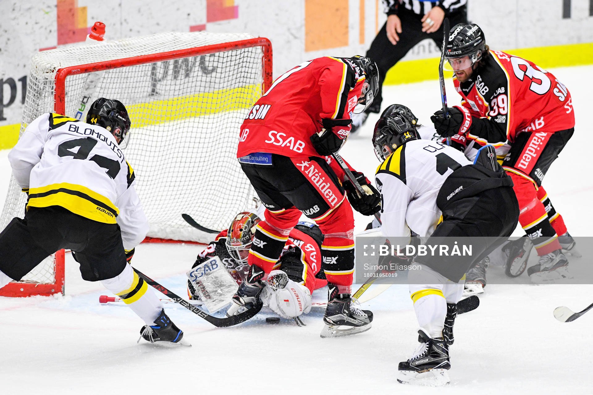 Luleås målvakt Joel Lassinatti