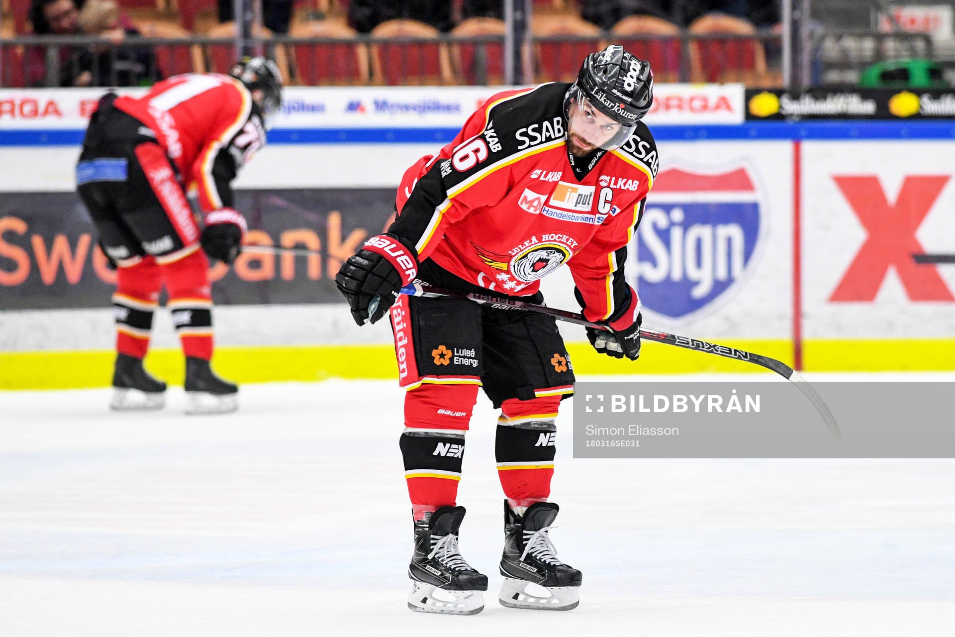 Luleås Niklas Olausson deppar