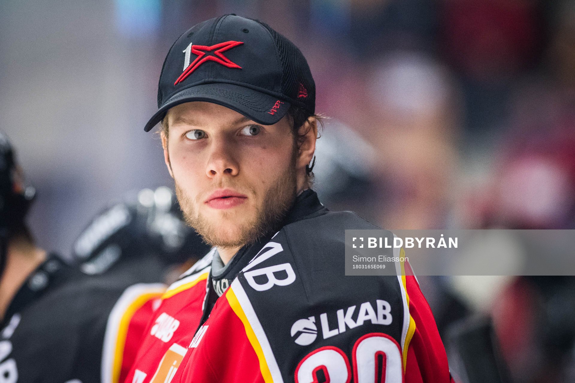 Luleås målvakt Filip Gustavsson
