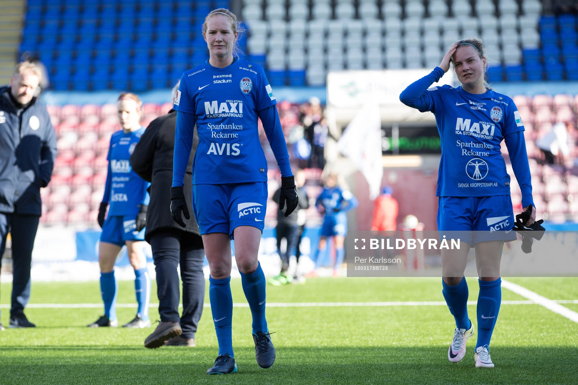 Eskilstunas Vaila Barsley deppar