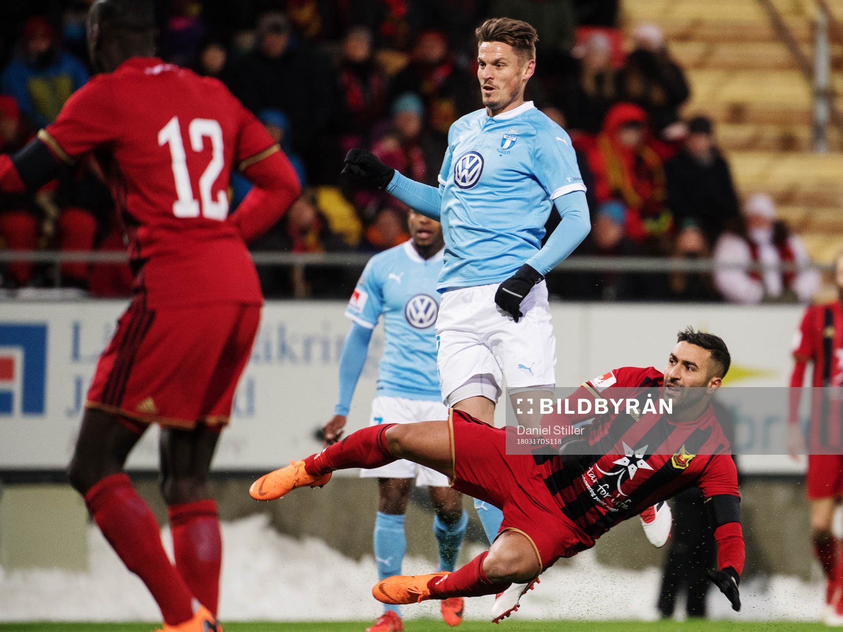 Östersunds Saman Ghoddos och Malmö FFs Markus Rosenberg