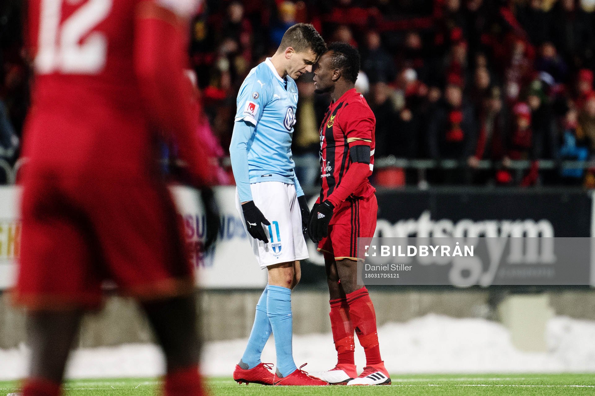 Malmö FFs Alexander Jeremejeff och Östersunds Ronald