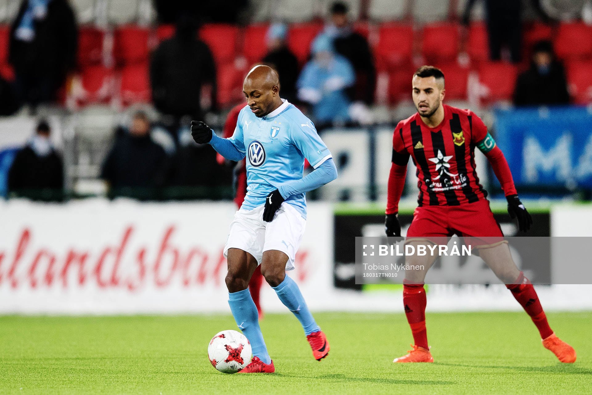 Malmö FFs Fouad Bachirou och Östersunds Brwa Nouri
