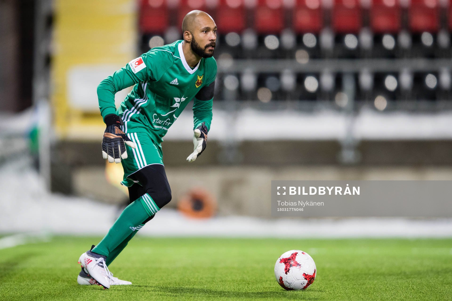 Östersunds målvakt Aly Keita
