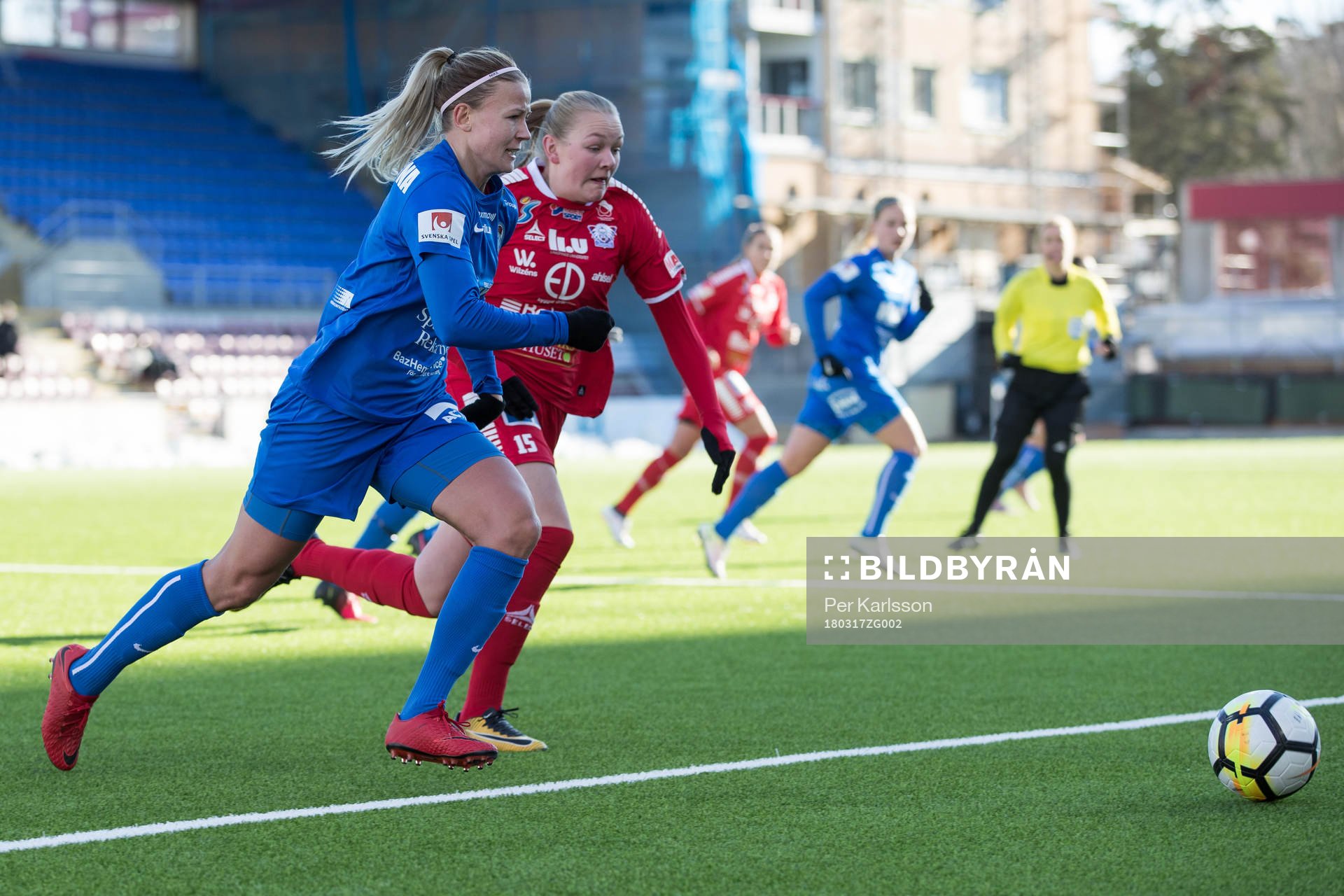 Eskilstunas Hanna Glas och Linköpings Frida Leonardsen
