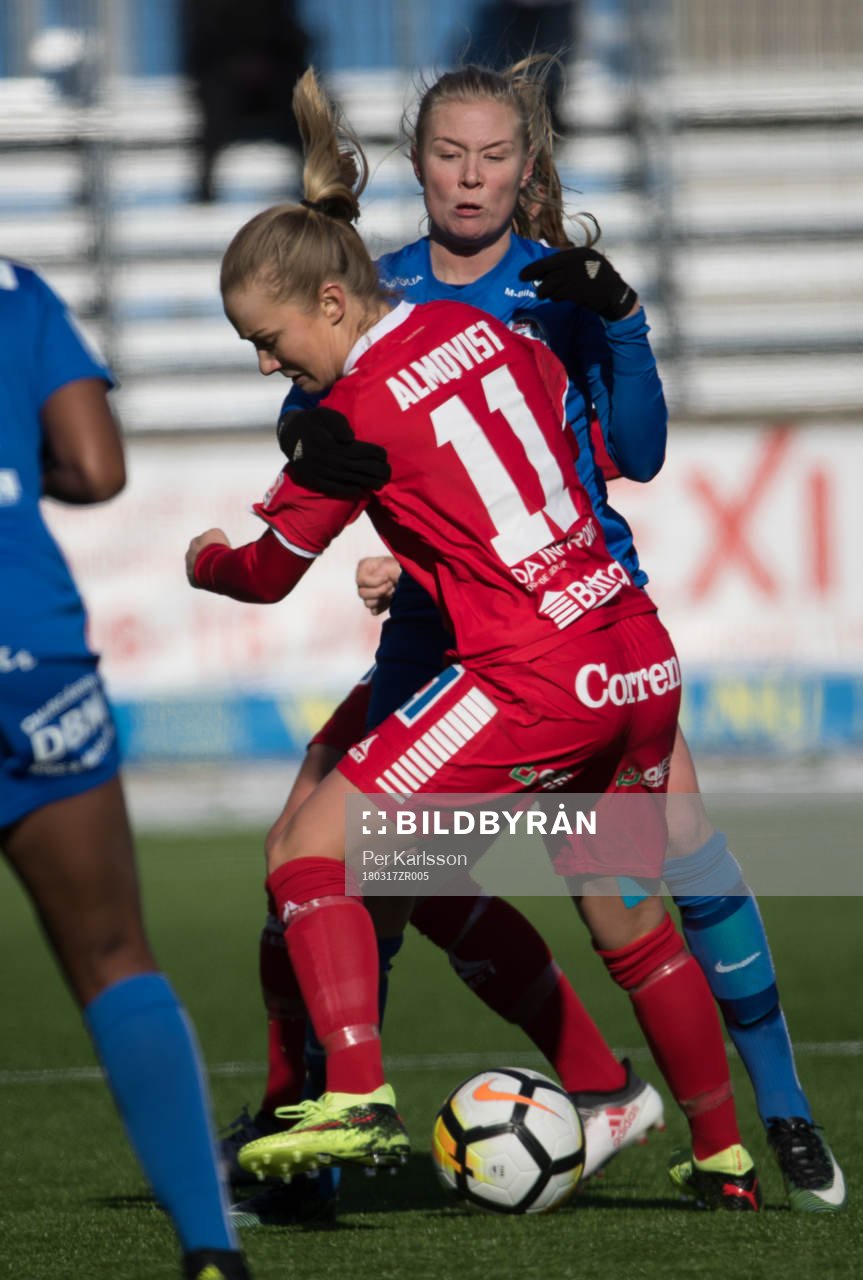 Linköpings Tove Almqvist och Eskilstunas Matilda Plan