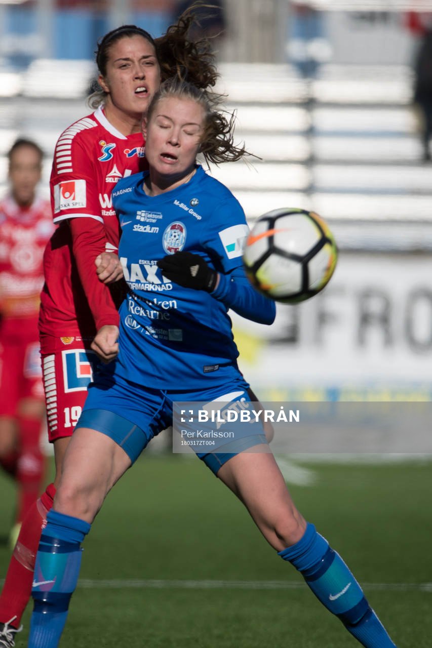 Eskilstunas Matilda Plan och Linköpings Filippa Angeldal