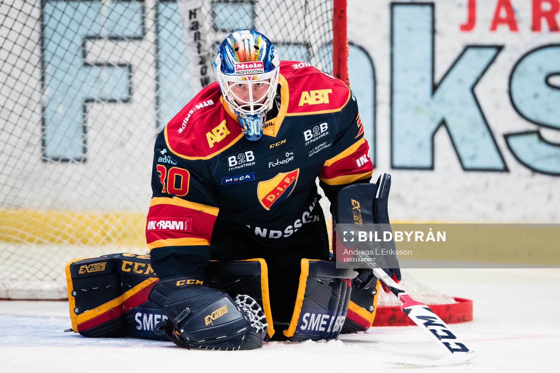 Djurgårdens målvakt Joacim Eriksson