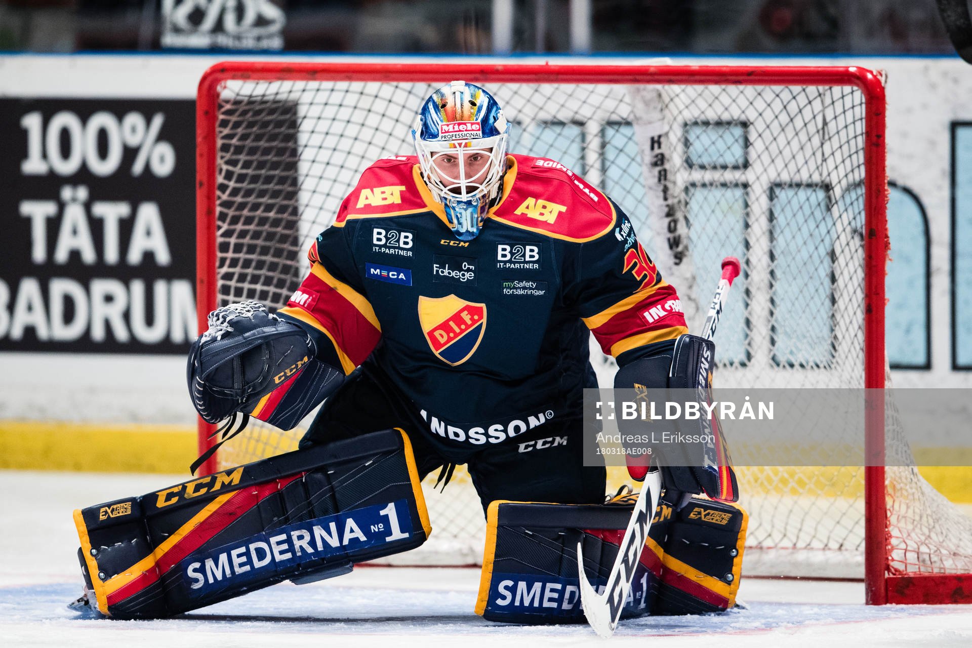 Djurgårdens målvakt Joacim Eriksson