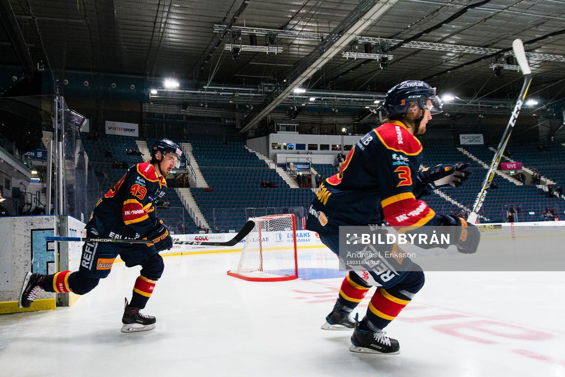 Djurgårdens David Bernhardt och William Lagesson