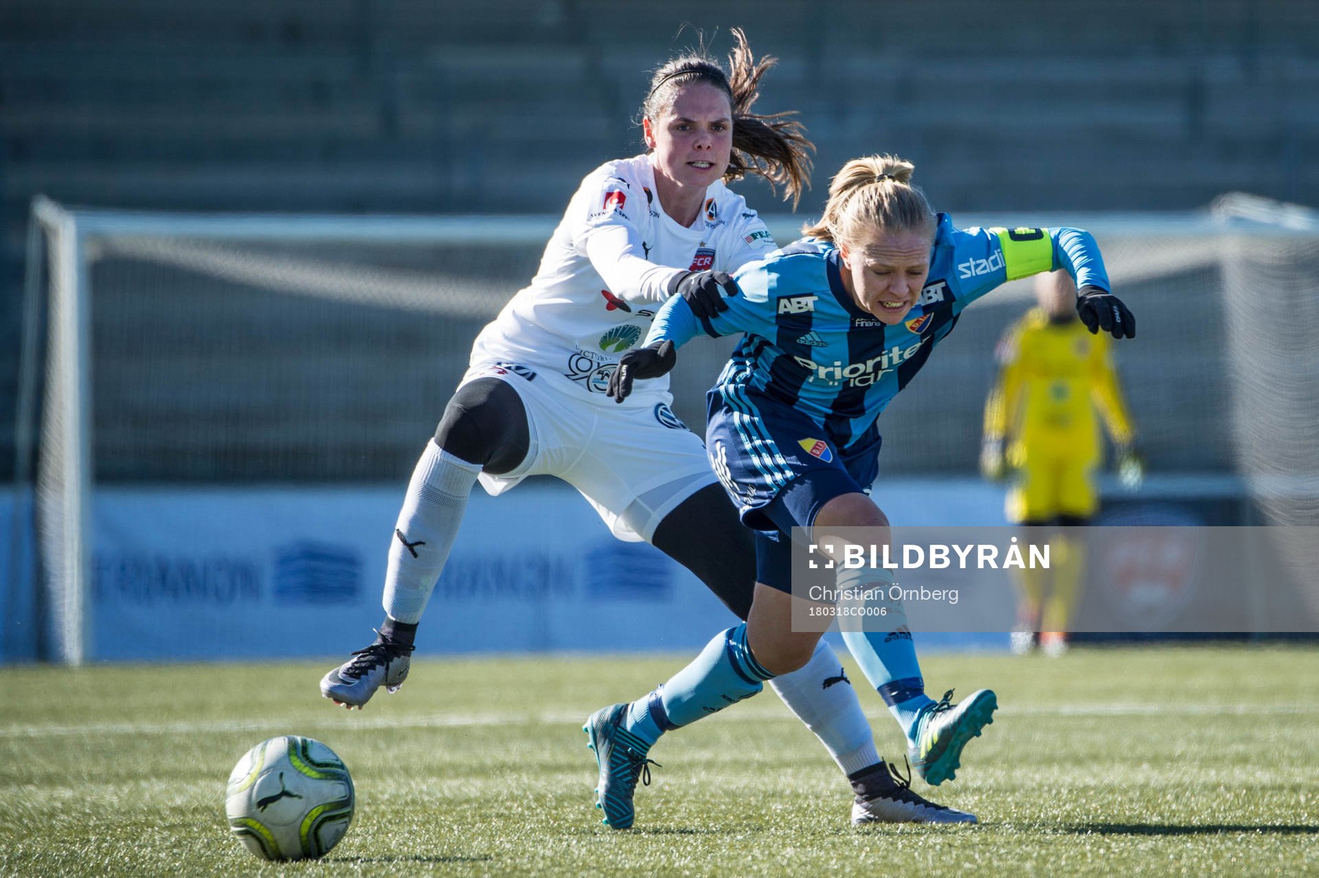 Rosengårds Simone Boye Sørensen mot Djurgårdens Mia