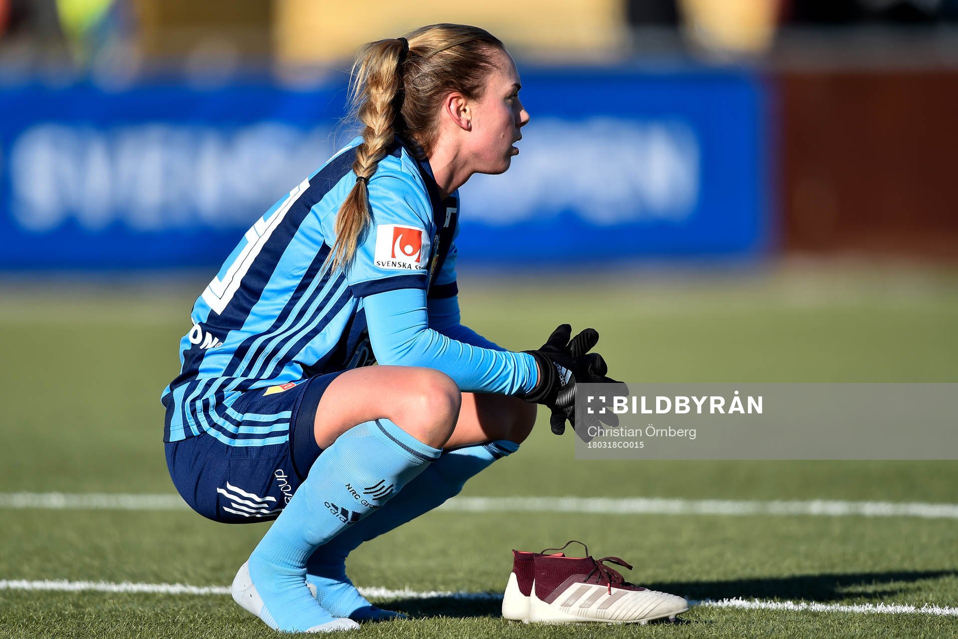 Djurgårdens Petronella Ekroth deppar