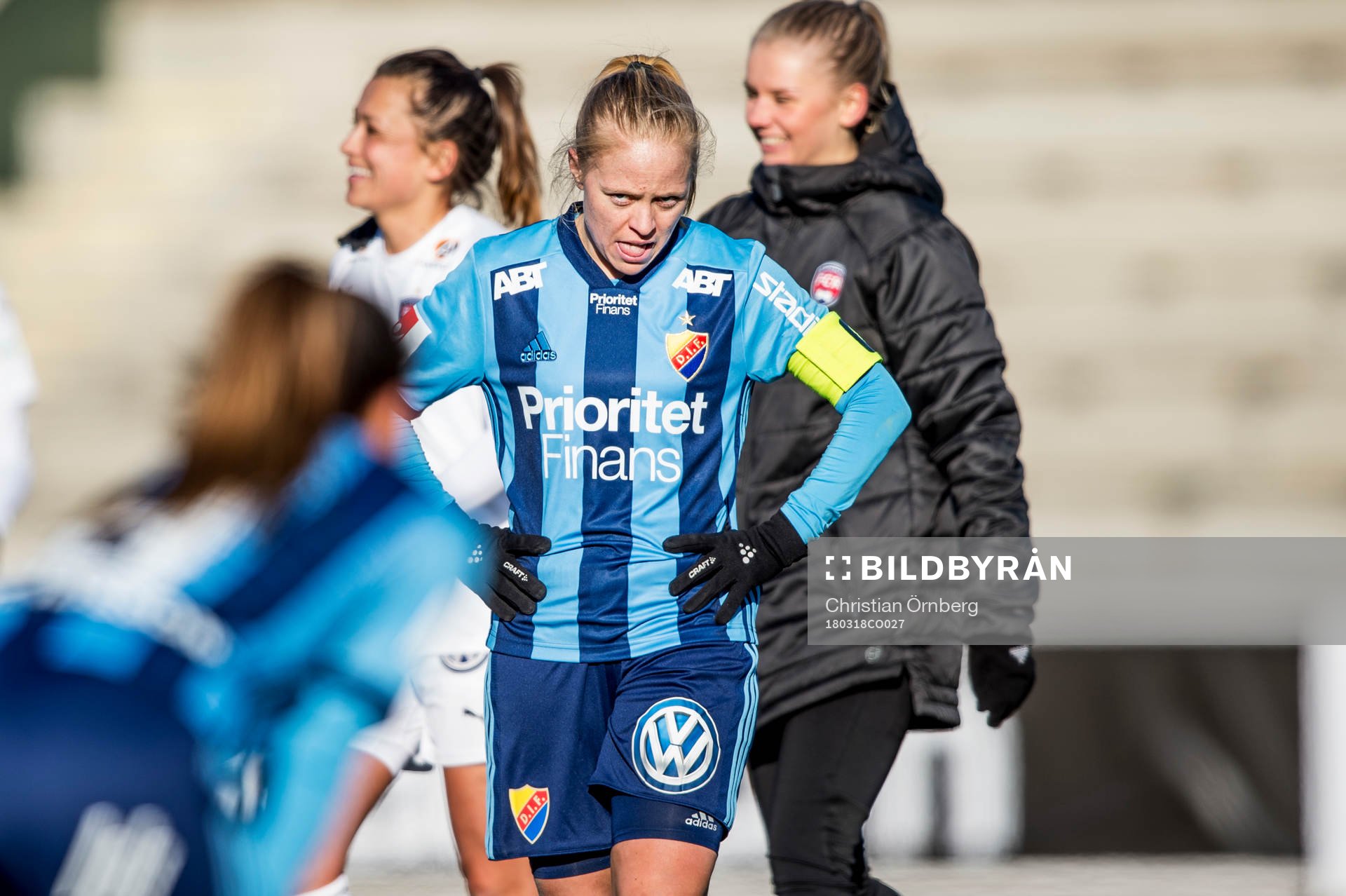 Djurgårdens Mia Jalkerud deppar