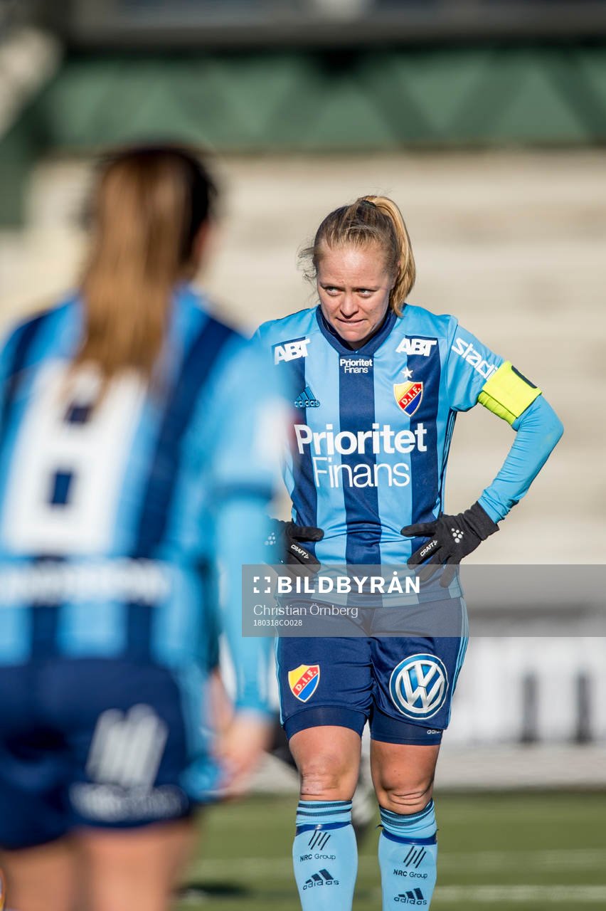 Djurgårdens Mia Jalkerud deppar